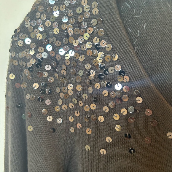 Elle Charcoal Gray Cardigan - Picture 3 of 4